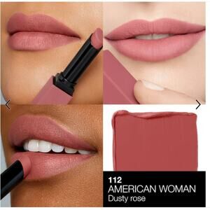 NARS Power‎ matte Long-Lasting Lipstick in American Woman BNIB